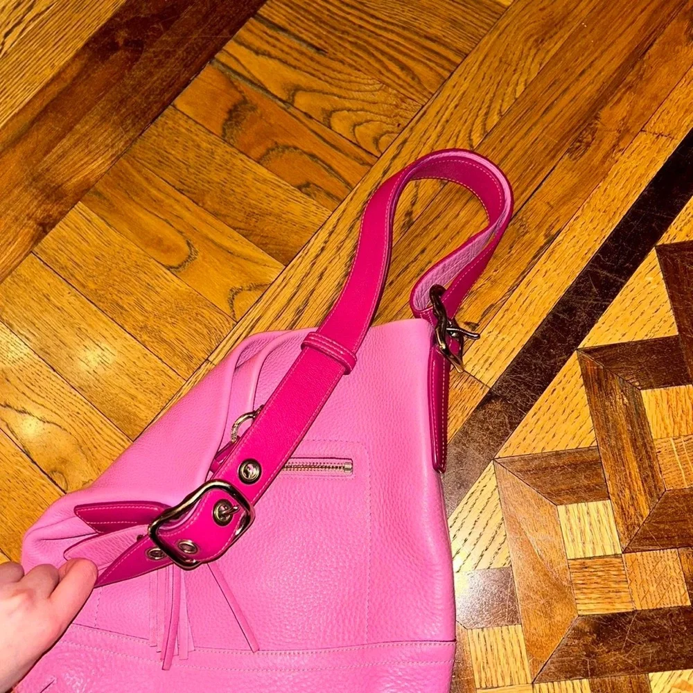 Coach Vintage Pink Leather 2004 Legacy Messenger Bag